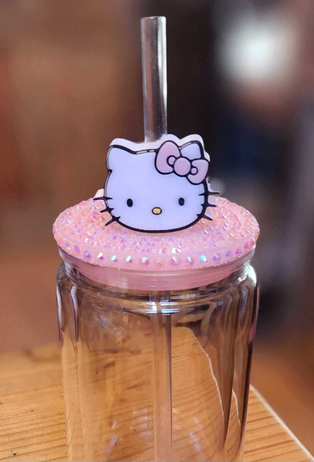 Straw Topper: Hello Kitty