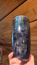 Chrome Cup 24OZ ROUNDED PURPLE CHROME/BLACK METALIC CATEYE