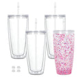 24oz Rounded Acrylic Snowglobe