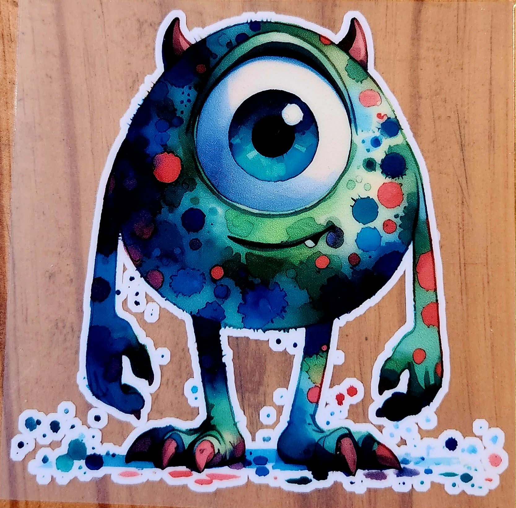 4INCH UV DTF #53 GLOW DECAL