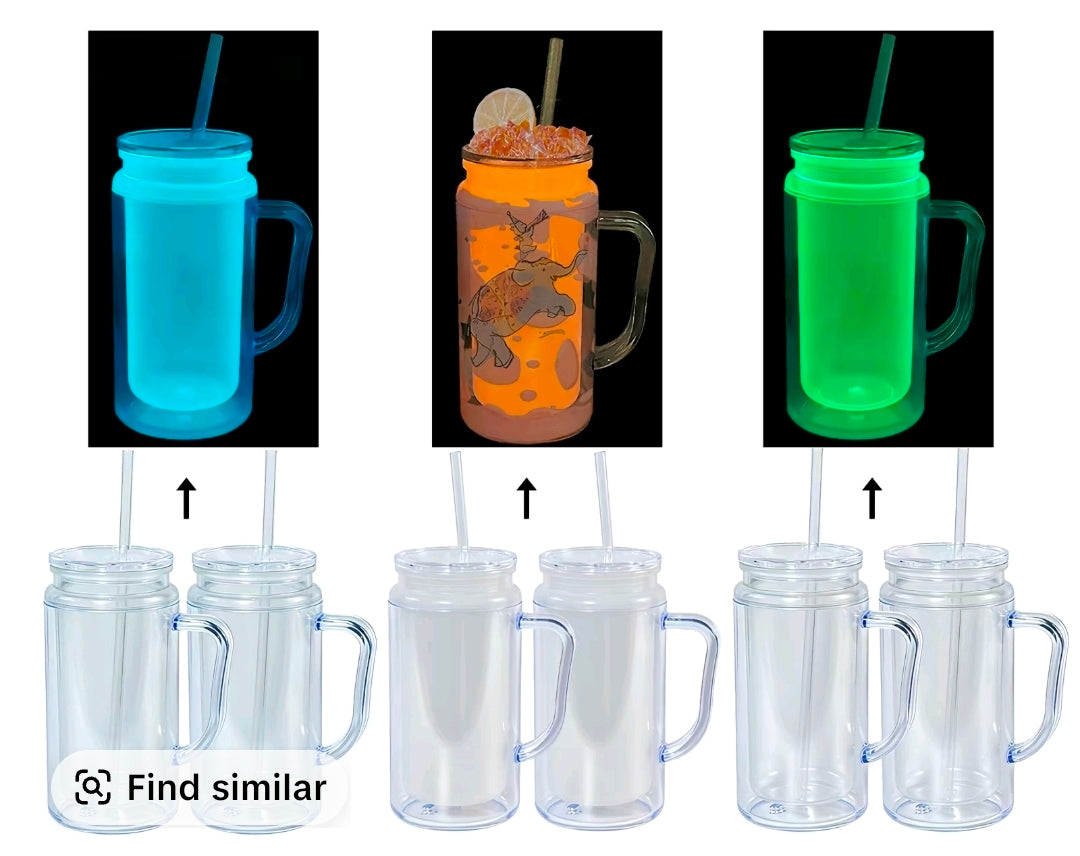 16 oz Acrylic Glow Libby